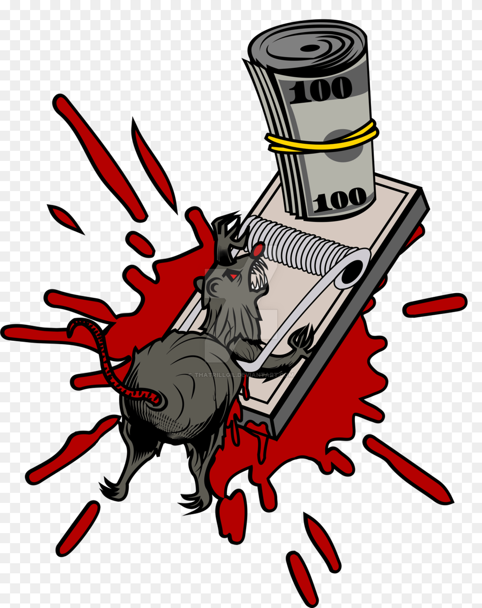 Rat Trap Clipart Clip Art Images, Can, Tin, Adult, Male Png Image