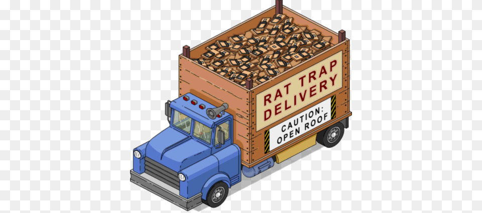 Rat Trap Delivery Truck, Moving Van, Transportation, Van, Vehicle Free Transparent Png
