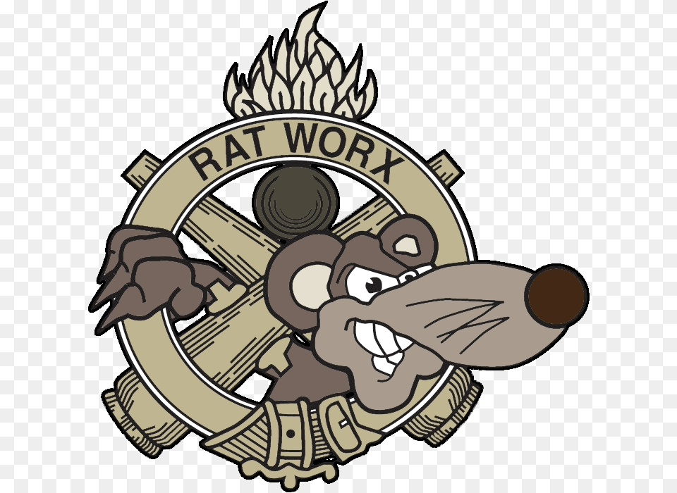 Rat Worx Logo, Badge, Symbol, Emblem, Baby Free Transparent Png