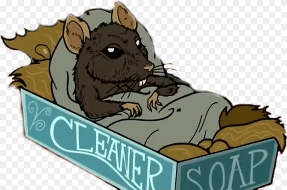 Rata Rat Mouse Mousesticker Raton Ratoncito Cansado Rat, Baby, Person, Animal, Mammal Png
