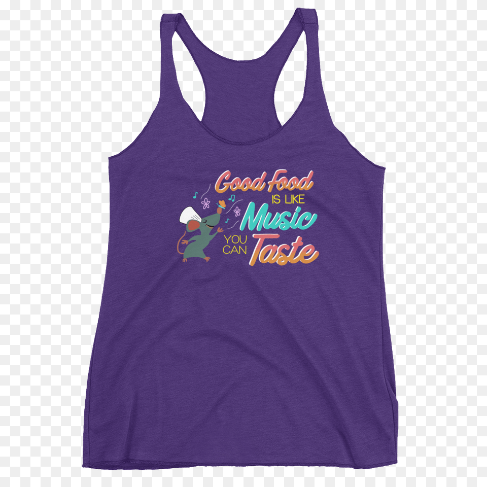 Ratatouille Remy Good Food Spring Womens Tank, Clothing, Tank Top Free Png