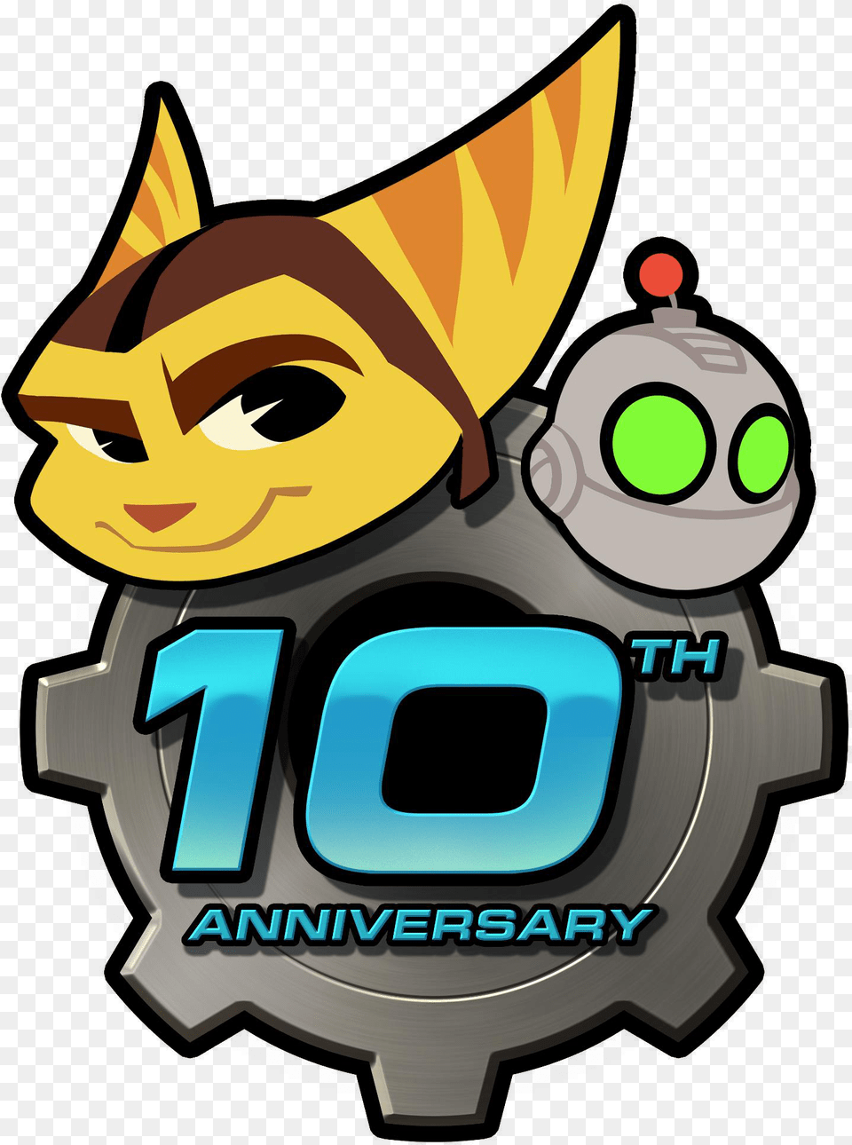 Ratchet And Clank 10th Anniversary, Face, Head, Person, Baby Free Transparent Png