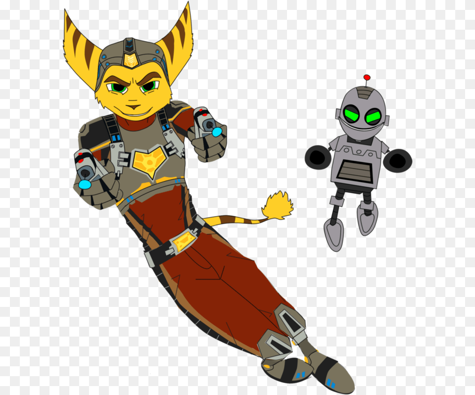 Ratchet And Clank Clipart, Person, Baby, Face, Head Free Png