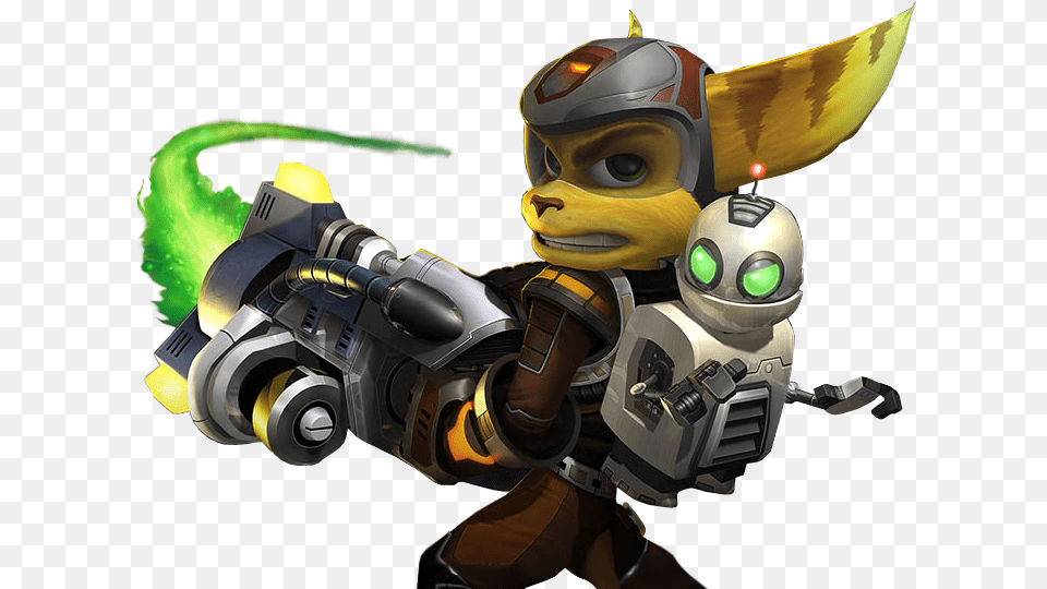 Ratchet And Clank Future Tools Of Destruction Ratchet Arte Ratchet Y Clank, Robot Png Image