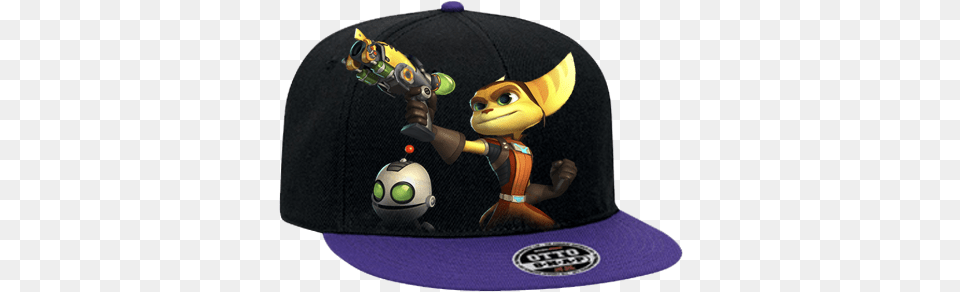 Ratchet And Clank Snapback Wool Blend Flat Bill Hat Ratchet And Clank Hat, Baseball Cap, Cap, Clothing Free Transparent Png