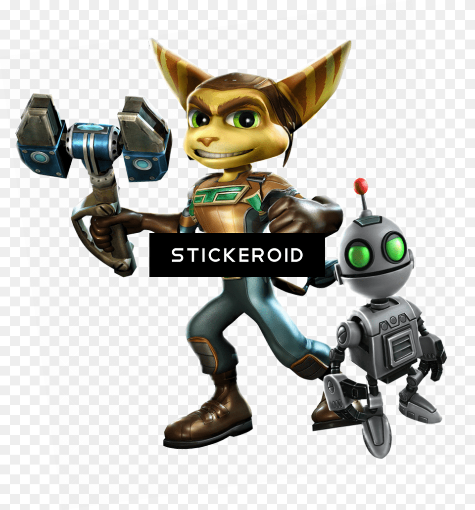 Ratchet Clank, Robot, Baby, Person, Face Png