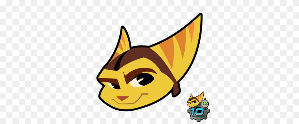 Ratchet Clank Transparent Image And Clipart, Head, Face, Person, Animal Png