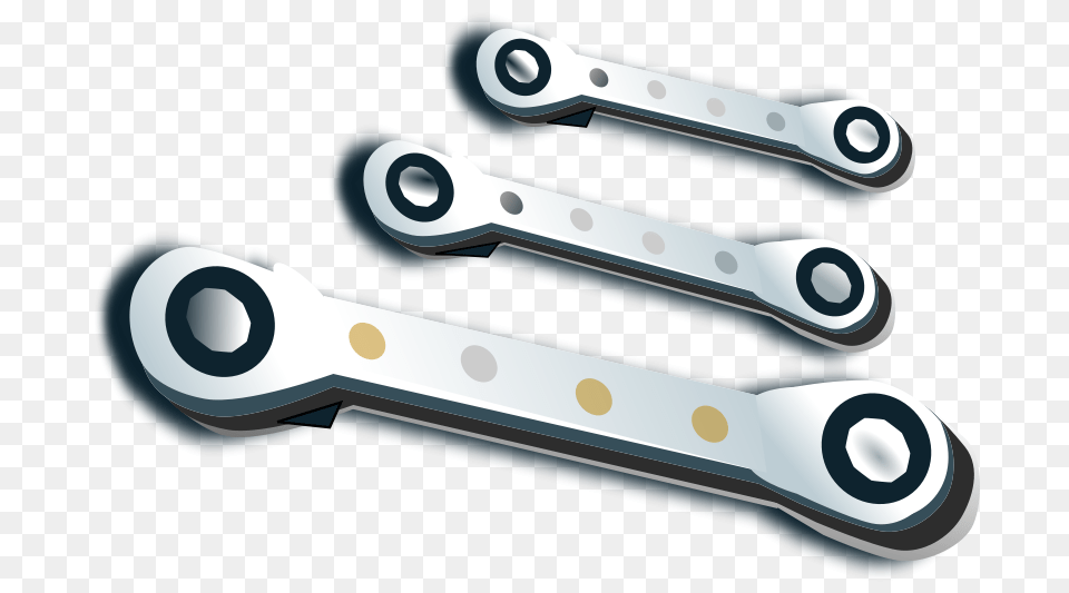 Ratchet Spanner Set, Blade, Razor, Weapon, Wrench Free Transparent Png