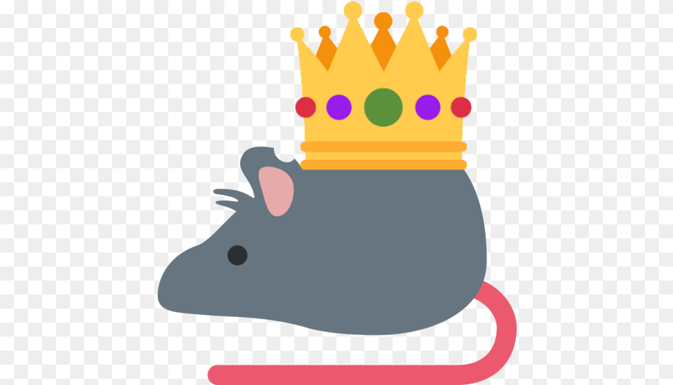 Ratcrown Discord Emoji Cowboy Hat Rat Emoji, Accessories, Jewelry, Crown, Baby Free Png Download