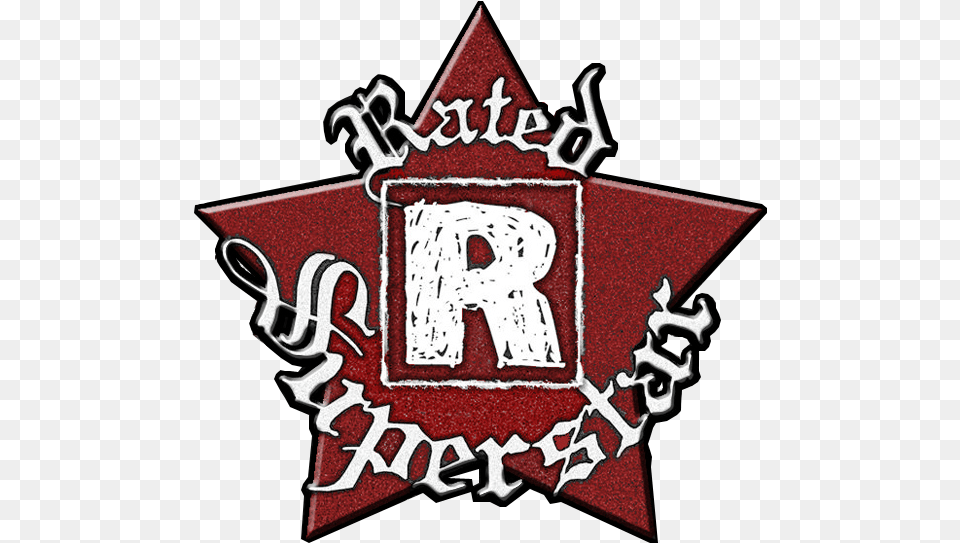 Rated R Superstar Edge Logo Image Edge Rated R, Emblem, Symbol Free Png
