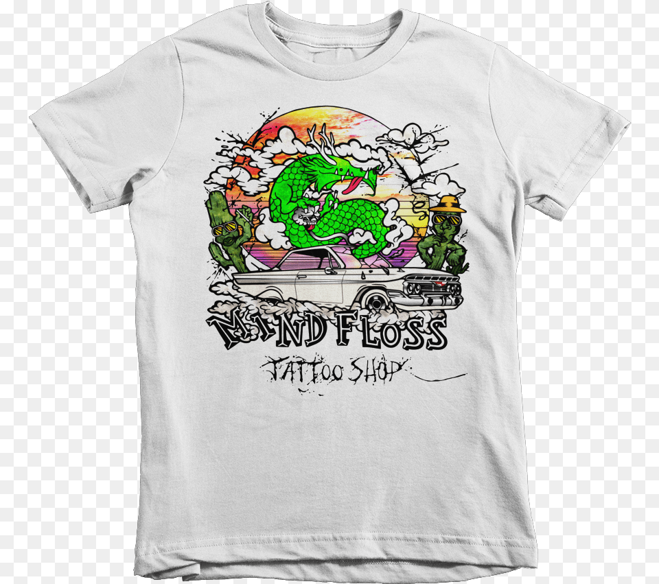 Ratfink Toddlertees White Barrel Racer Boyfriend Shirt, Clothing, T-shirt Free Transparent Png