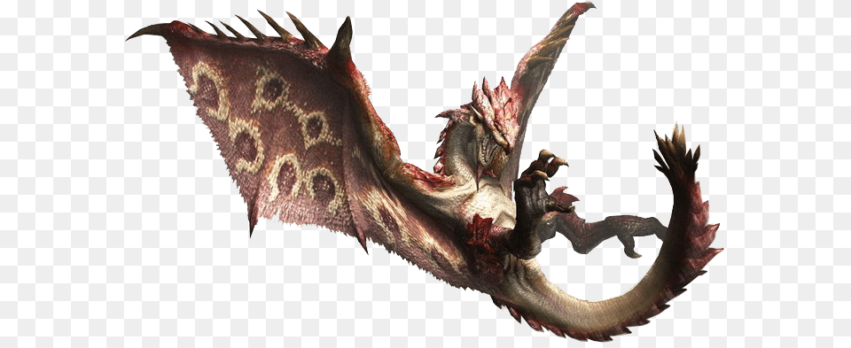 Rathalos Monster Hunter World Pink Rathian, Dragon, Smoke Pipe Png Image