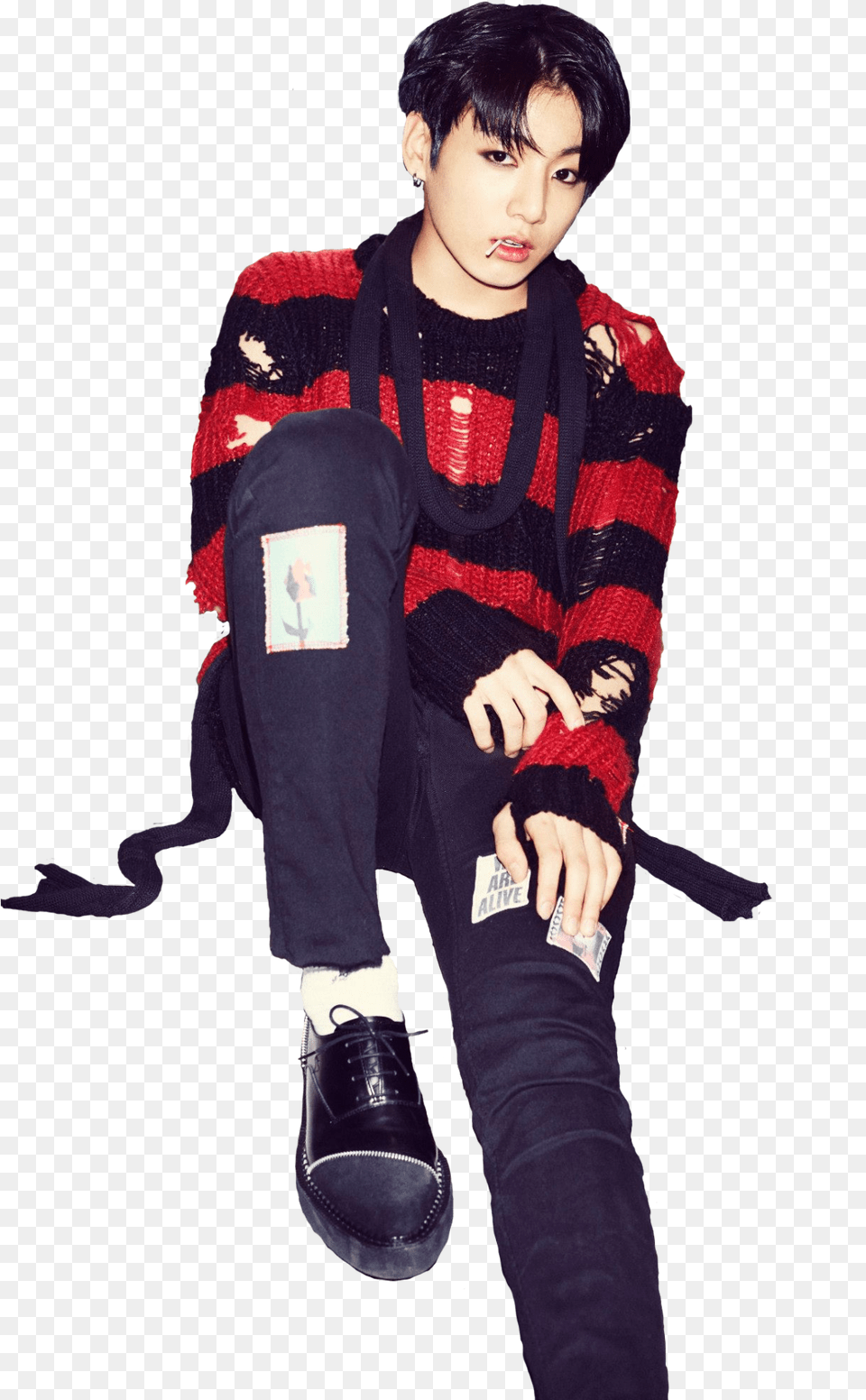 Rather Die Than Live Without Passion Jungkook War Of Hormone, Clothing, Footwear, Pants, Shoe Free Transparent Png