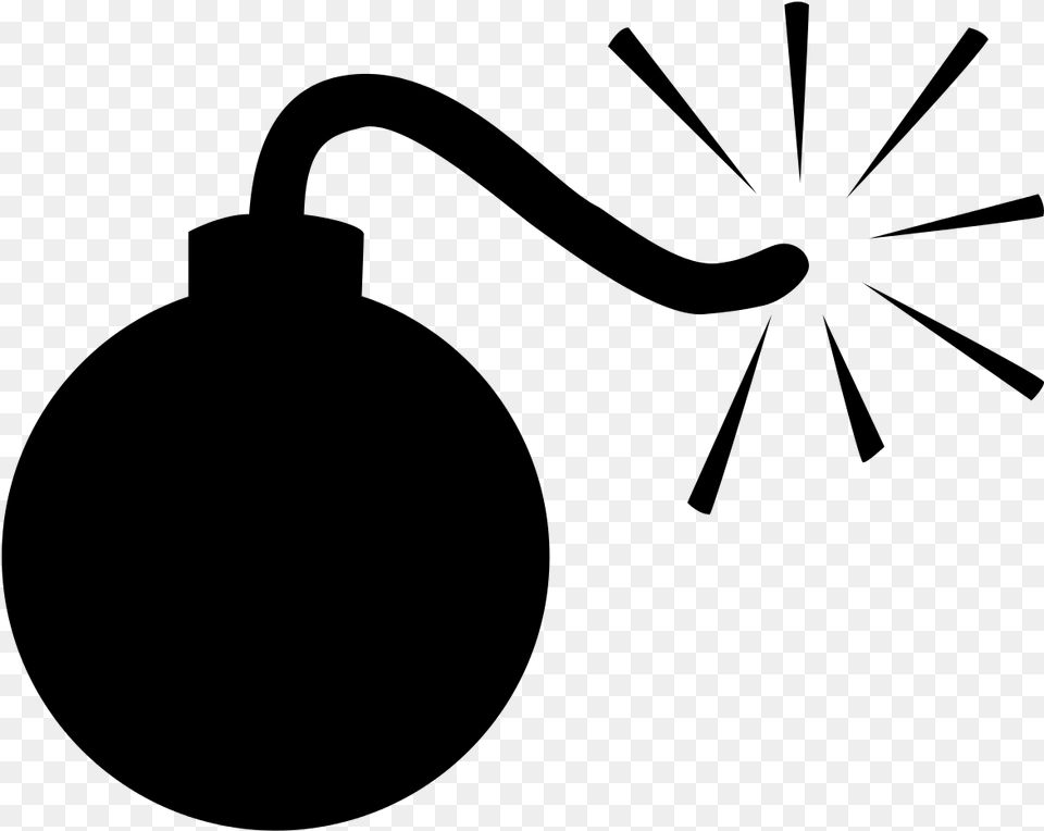 Rating Christgau Dud Cartoon Bomb, Gray Free Transparent Png