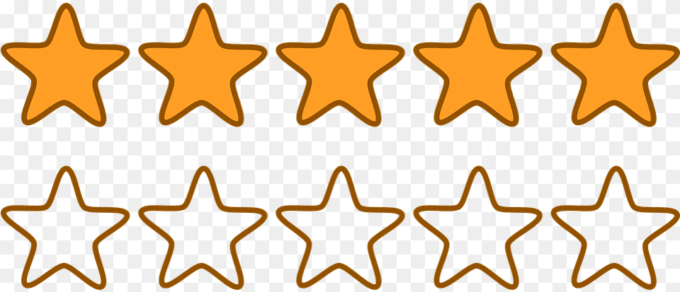 Rating Star Transparent Four Stars Out Of Five, Star Symbol, Symbol Png