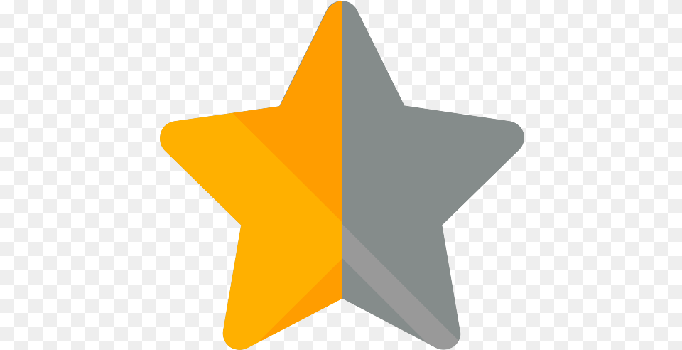 Rating Star Vector Svg Icon 2 Repo Icons Half Star Icon, Star Symbol, Symbol, Cross Free Png Download