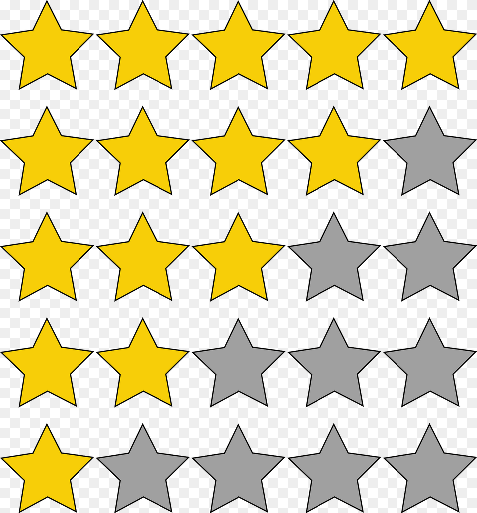 Ratings Clipart, Pattern, Symbol, Star Symbol Free Png Download