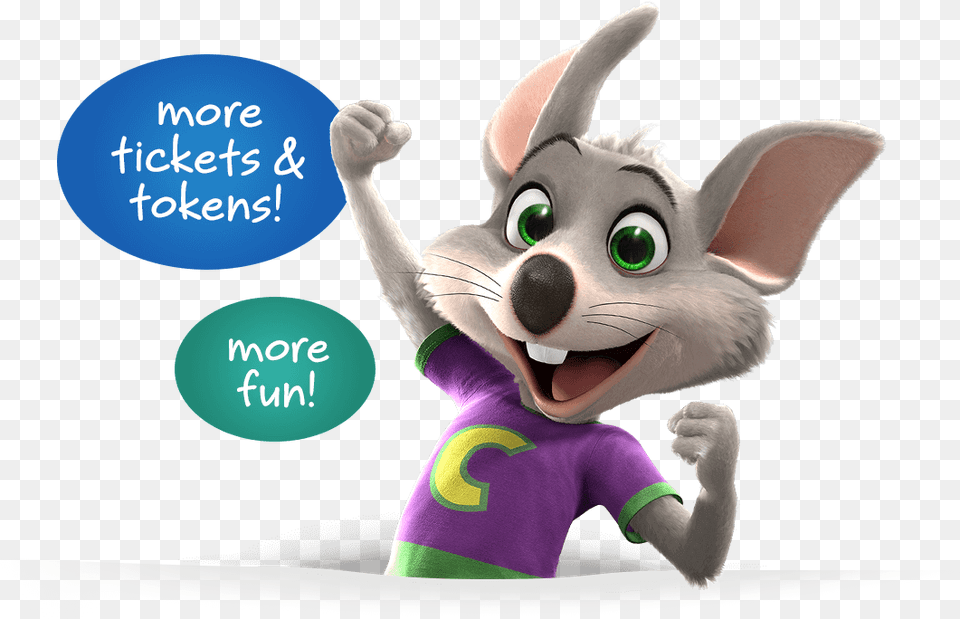 Raton Chuck E Cheese, Toy Free Transparent Png