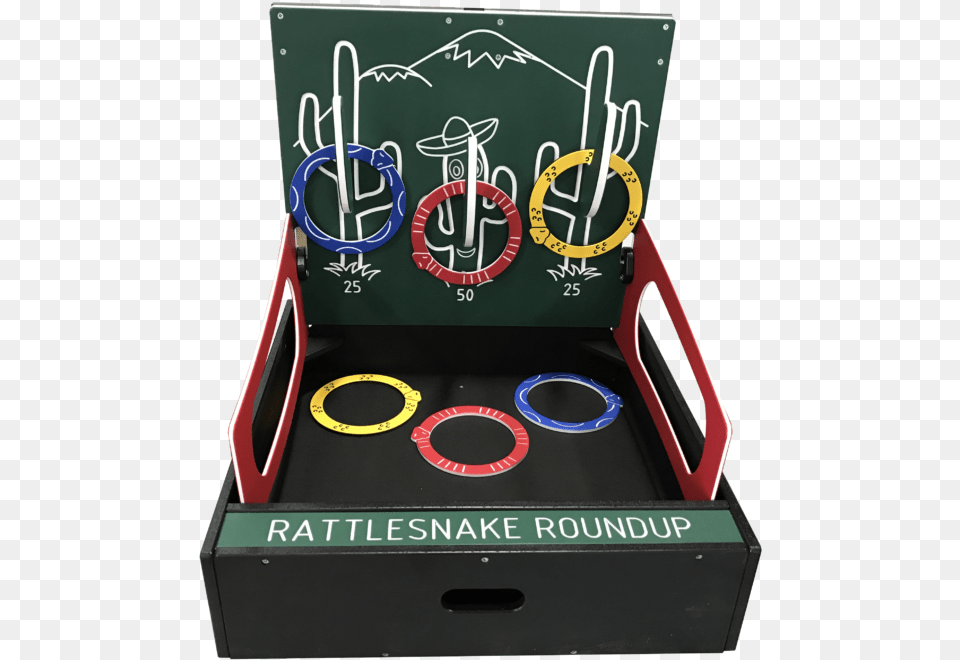 Rattlesnake Round Up Washer Pitching, Blackboard, Box Free Transparent Png