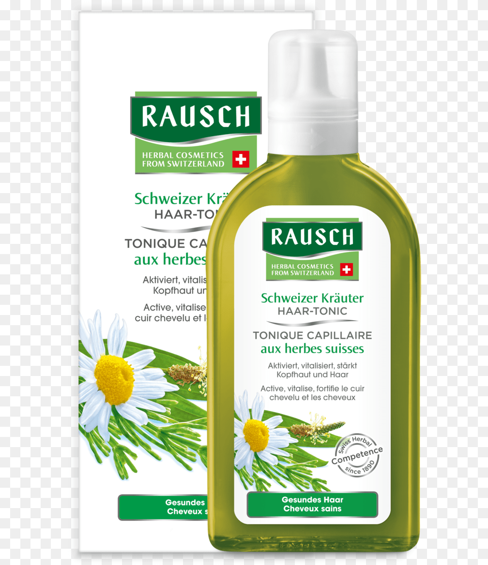Rausch Swiss Herbal Hair Tonic, Bottle, Herbs, Plant, Food Free Png Download