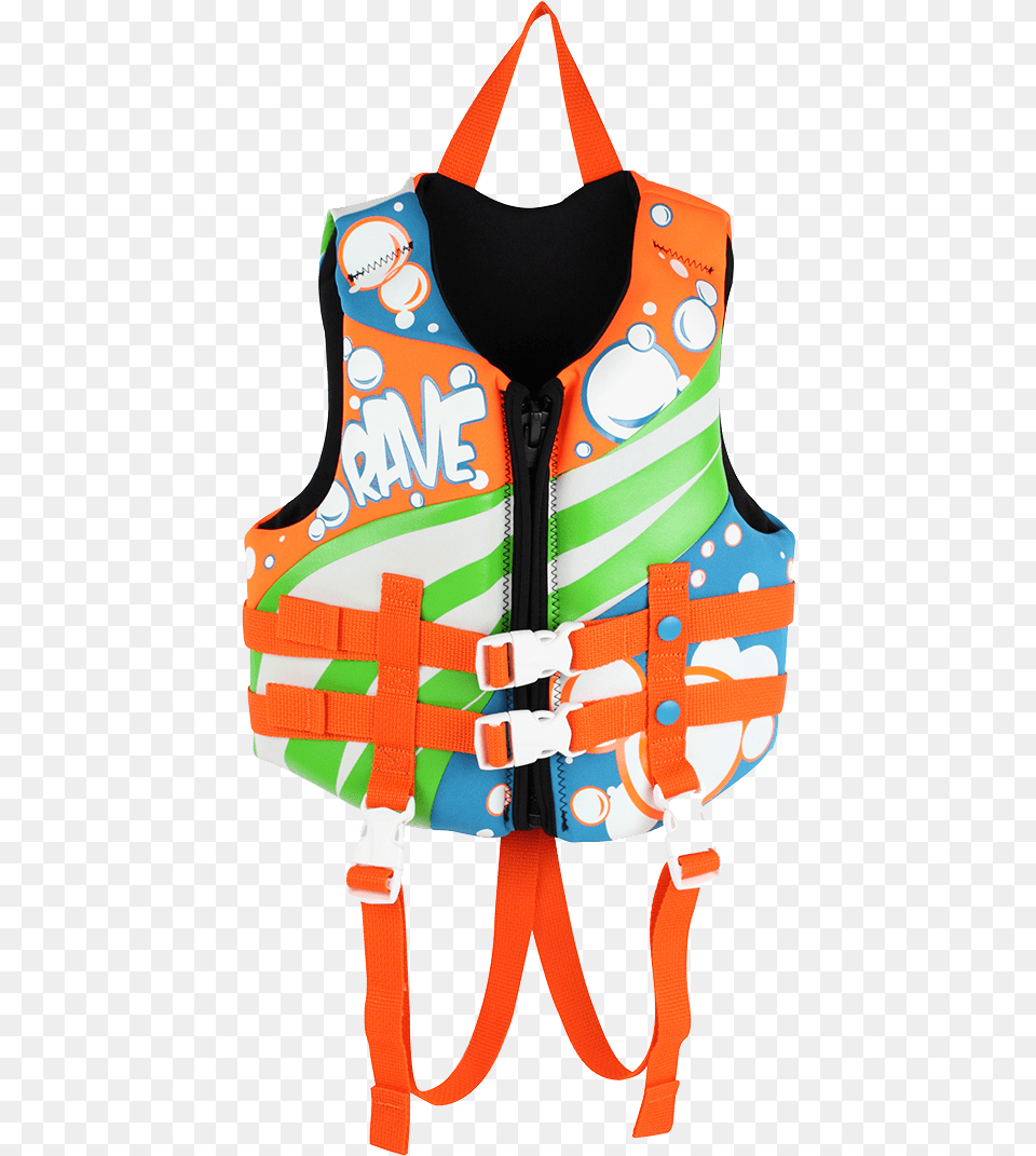 Rave Child Neo Life Vest By Rave Clipart, Clothing, Lifejacket, Adult, Female Png Image