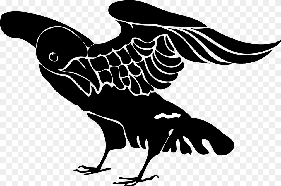 Raven, Silhouette Free Png Download