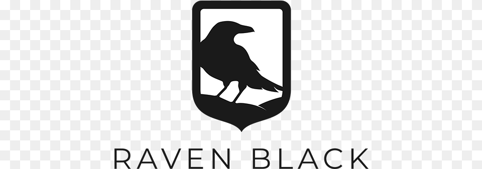 Raven Black Logo, Animal, Mammal, Pig, Bird Free Png