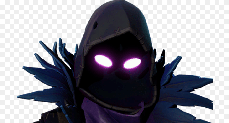 Raven Fortnite Skin Raven Fortnite Face, Helmet, Person Png Image