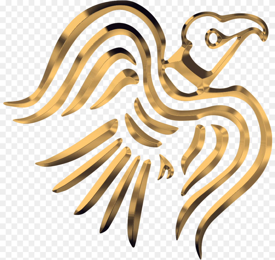 Raven Site Icon Brass Illustration, Blade, Dagger, Knife, Weapon Free Png Download