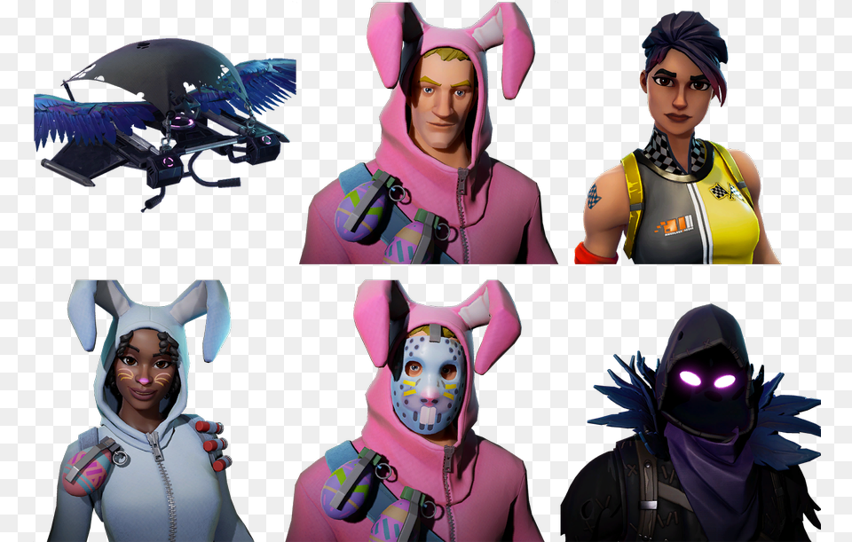 Raven Skin Fortnite Fortnite New Skins Easter, Adult, Person, Female, Costume Png Image