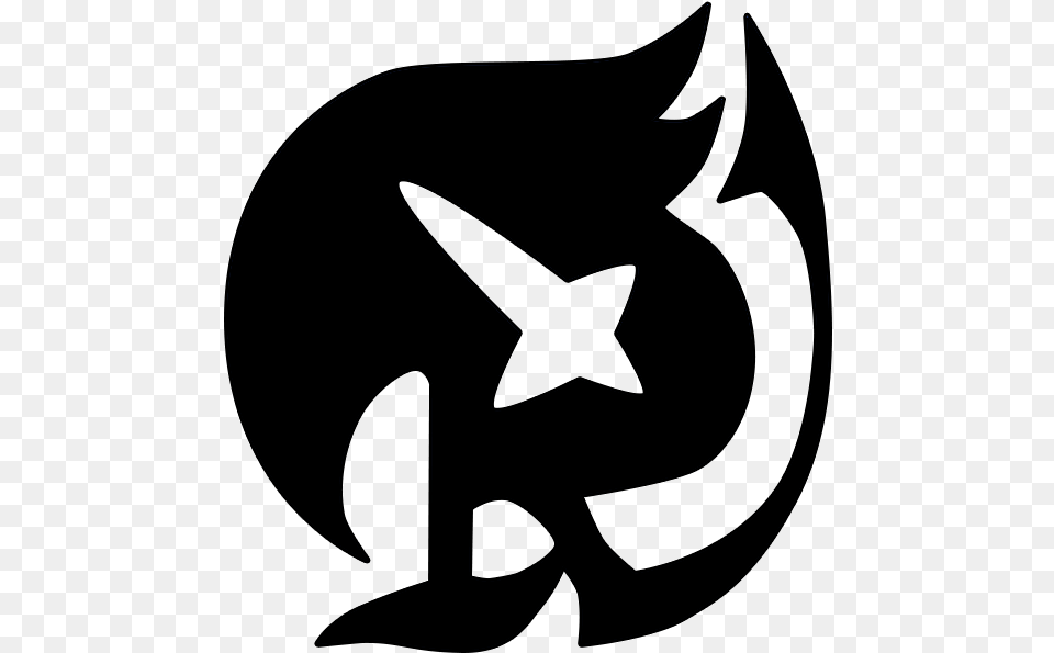 Raven Tail Symbol Fairy Tail Dark Guild Logo Free Transparent Png