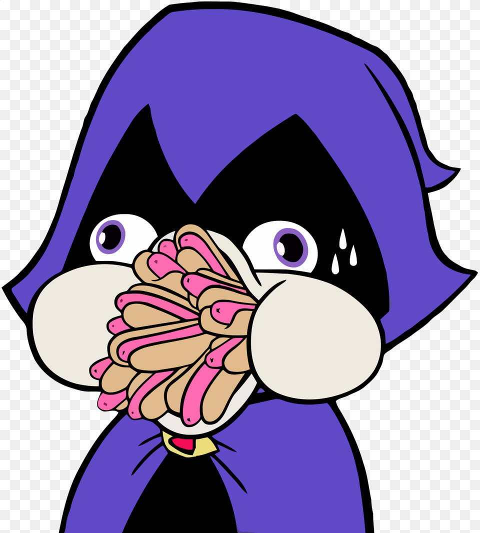 Raven Teen Titans Go Funny Faces, People, Person, Body Part, Hand Free Transparent Png