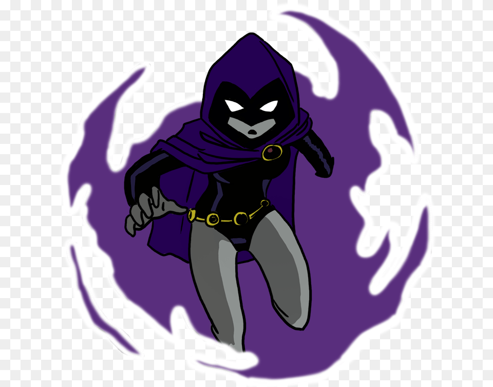 Raven Teen Titans Theme Song, Baby, Person, Purple, Face Png Image