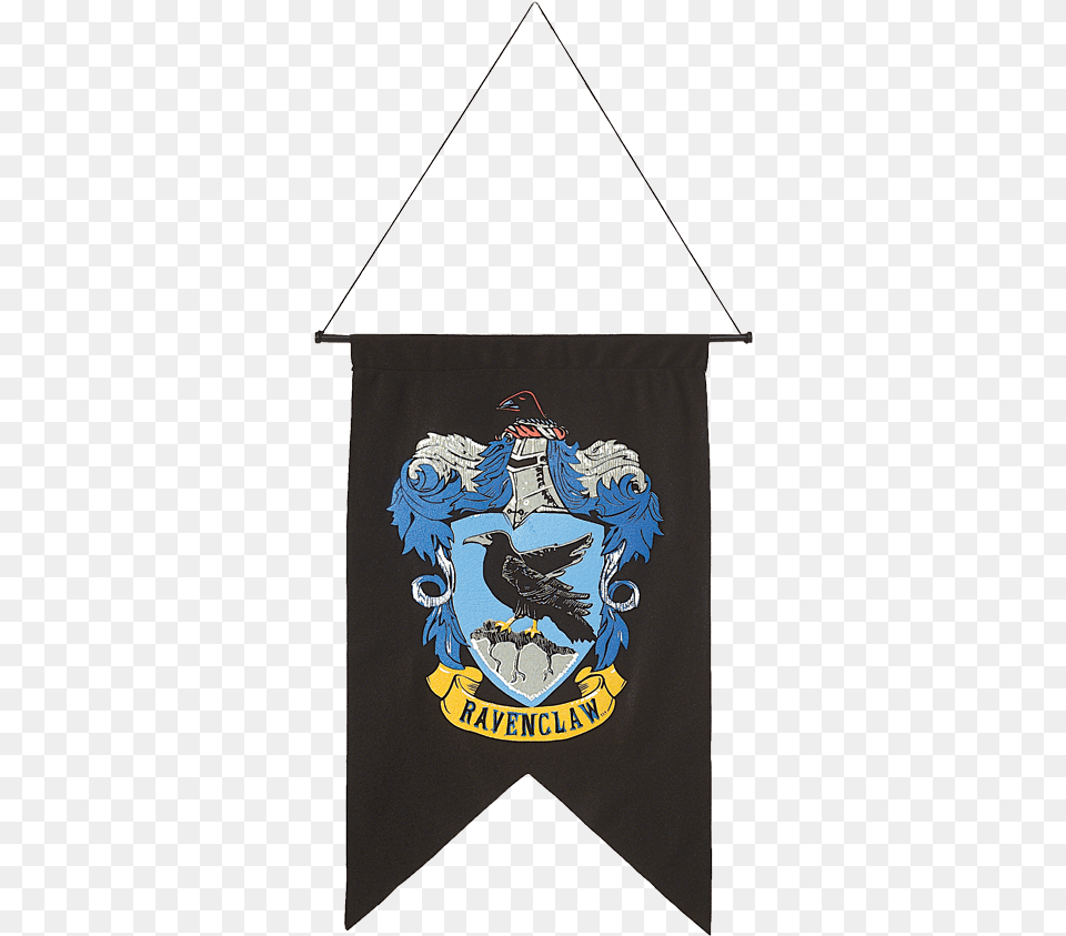 Ravenclaw Printed Wall Banner Harry Potter Ravenclaw Flag, Emblem, Symbol, Logo, Animal Free Transparent Png