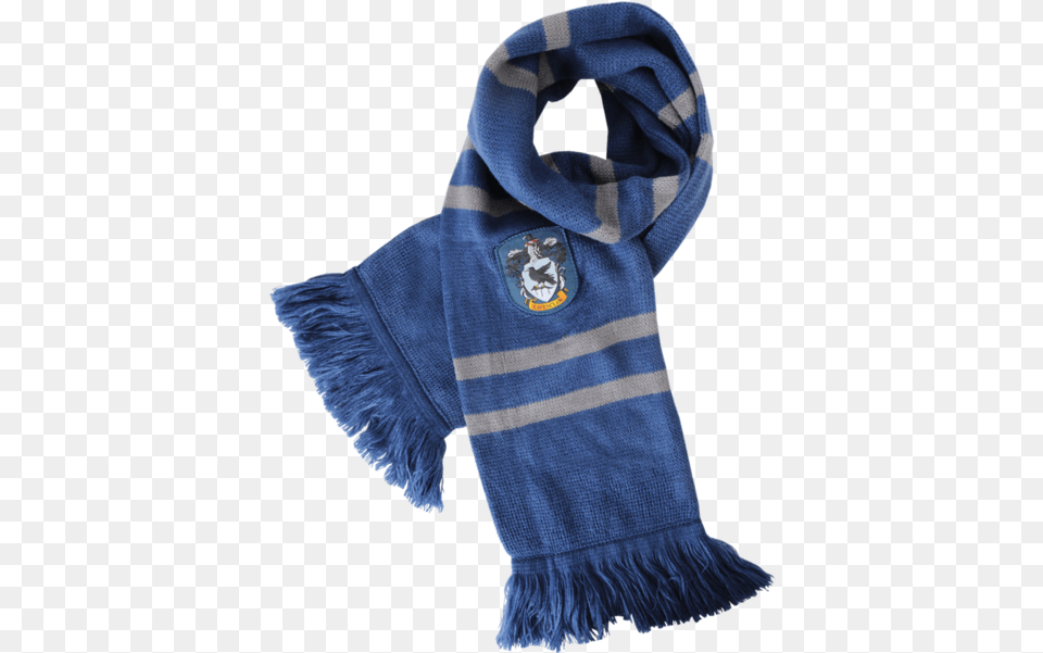 Ravenclaw Scarf With Eagle, Clothing, Hoodie, Knitwear, Sweater Png