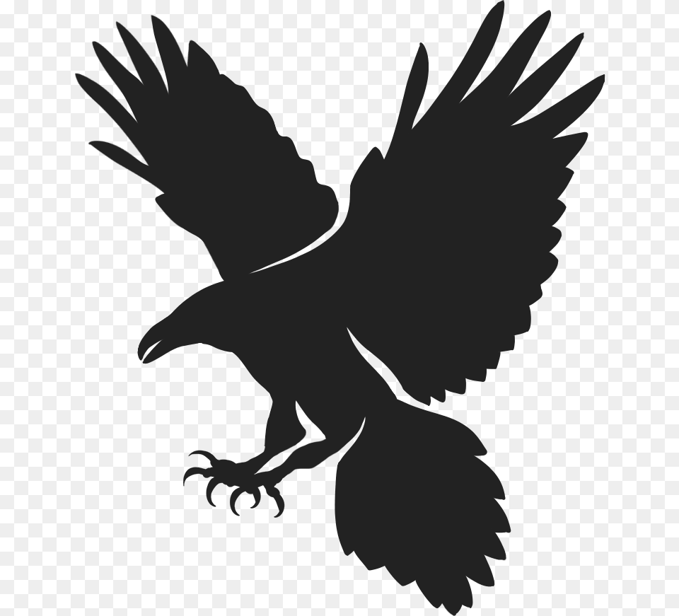 Ravens From Divergent, Silhouette Free Png