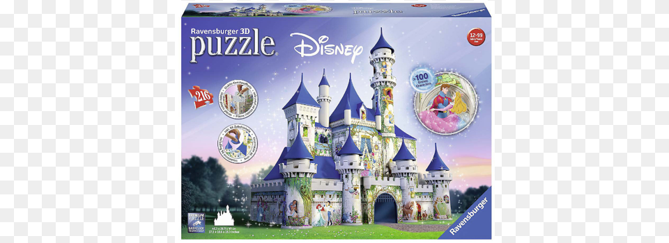 Ravensburger 216pc 3d Puzzle Disney Princesses Castle Disney Castle 3d Puzzle Png