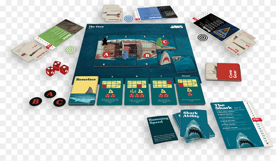 Ravensburger Jaws Board Game, Advertisement, Poster Free Transparent Png