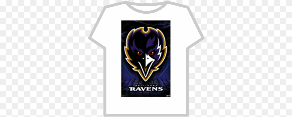 Ravenslogopostersjpg Roblox Roblox T Shirts Funny, Clothing, T-shirt, Shirt, Baby Png Image