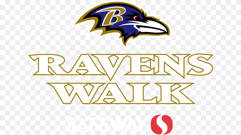 Ravenswalk Baltimore Ravens, Logo, Animal, Bird, Dynamite Free Png Download