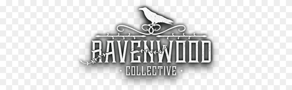 Ravenwood Collective Logo Emblem, Dynamite, Weapon, Animal, Bird Free Png