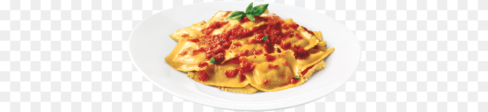 Ravioli Al Pomodoro Pasta, Food Free Png Download