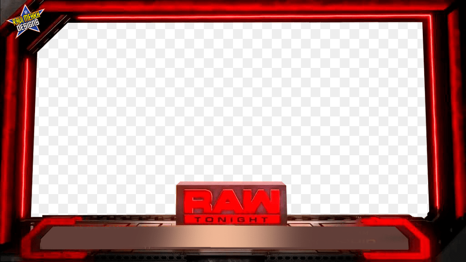 Raw 2016 Match Card Raw Match Card, Computer Hardware, Electronics, Hardware, Monitor Free Png Download