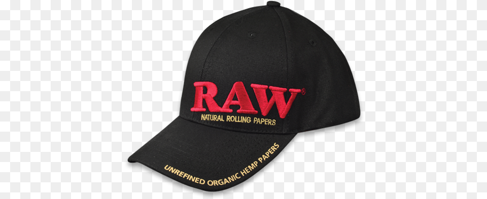 Raw Baseball Cap Black Baseball Cap, Baseball Cap, Clothing, Hat, Hardhat Free Png Download