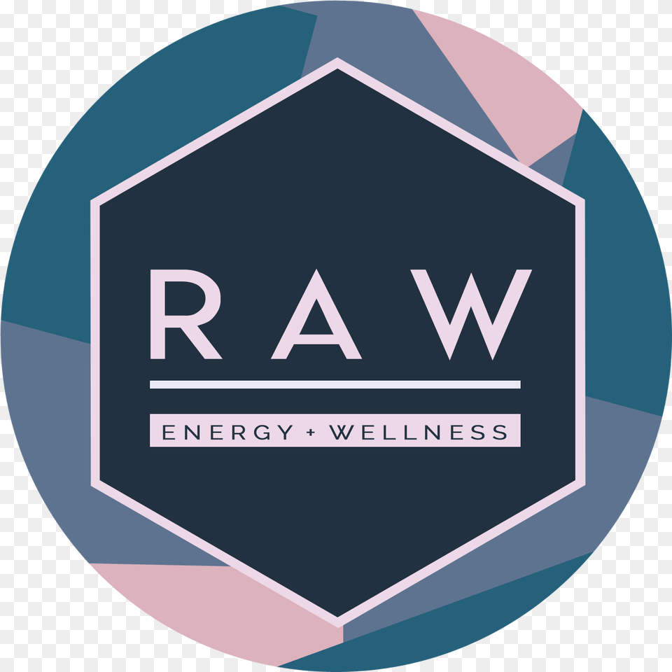 Raw Energy Wellness Circle, Logo, Sign, Symbol, Badge Free Png