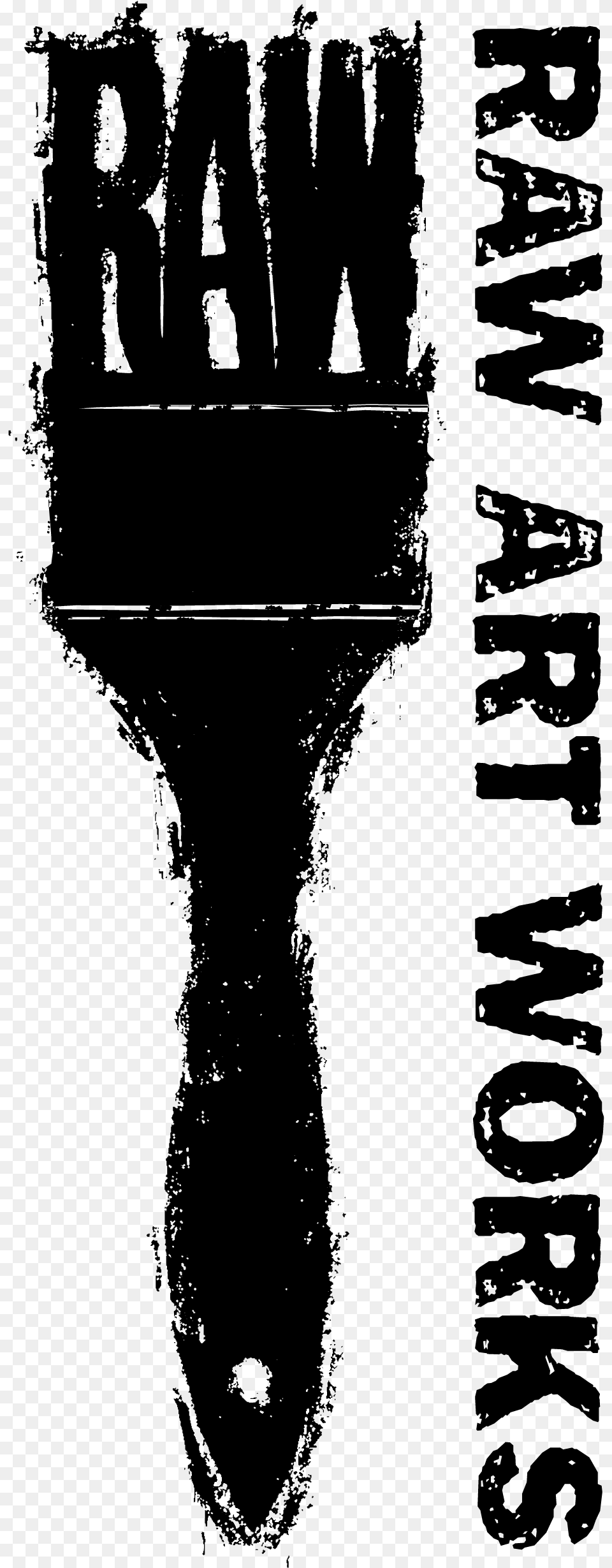 Raw Logo Black, Gray Png