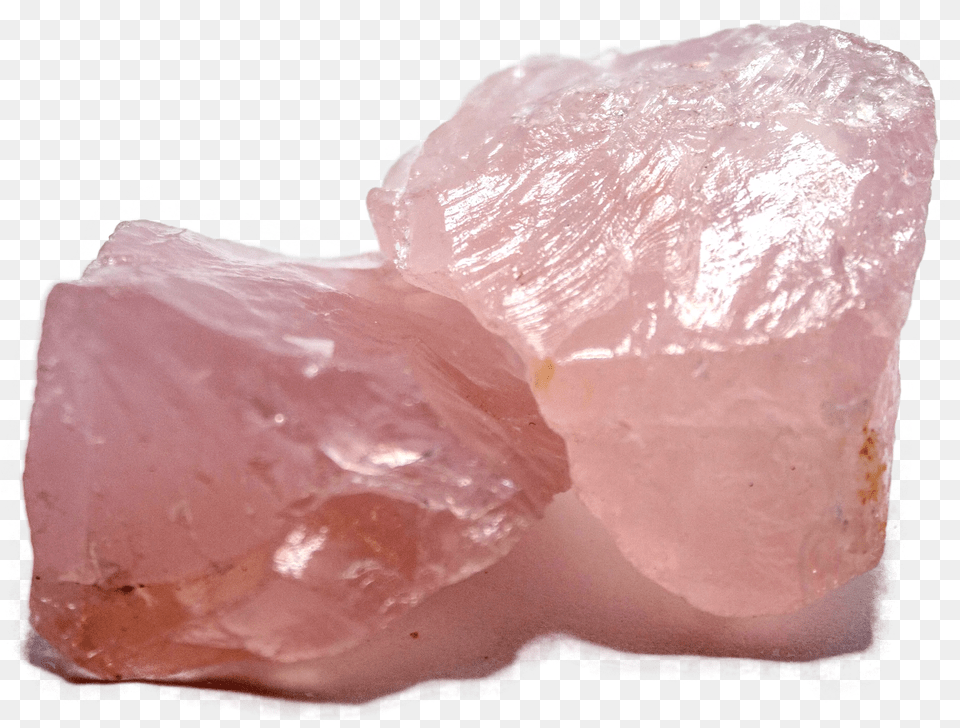 Raw Rose Quartz Crystal Solid, Lamp, Chandelier Png