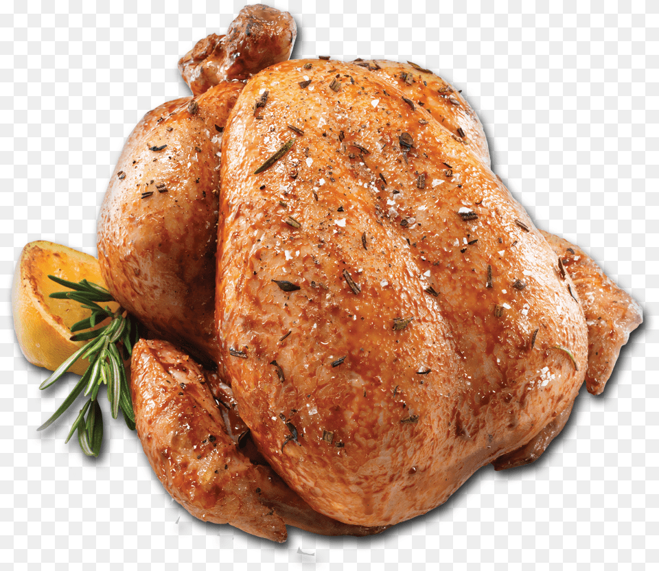 Raw Whole Chicken Whole Roasted Chicken, Food, Roast, Meal, Bread Free Png