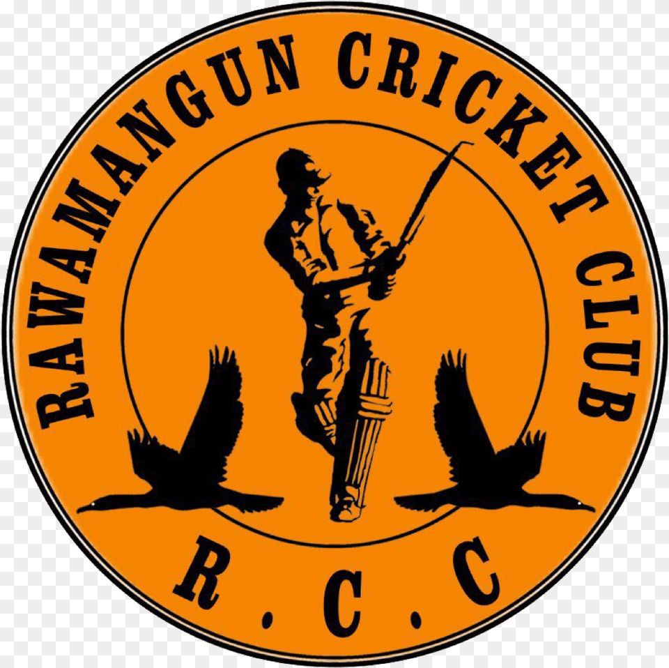 Rawamangun Cc Cricket Logo, Emblem, Symbol, Adult, Male Free Png Download
