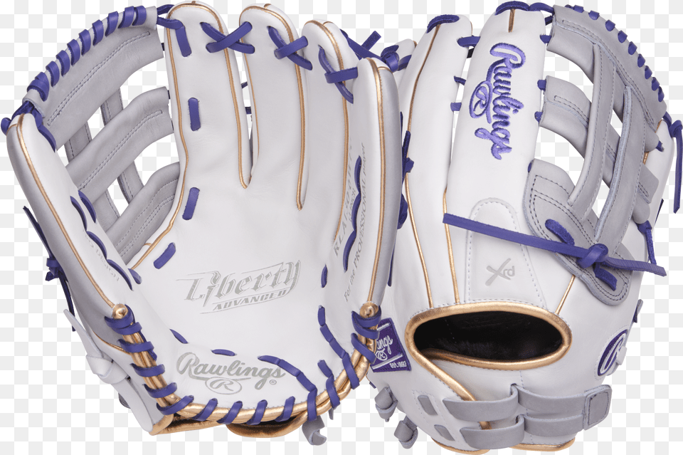 Rawlings Liberty Advanced Color Series 13 Fastpitch Glove Baseball Protective Gear, Baseball Glove, Clothing, Sport, Footwear Png Image